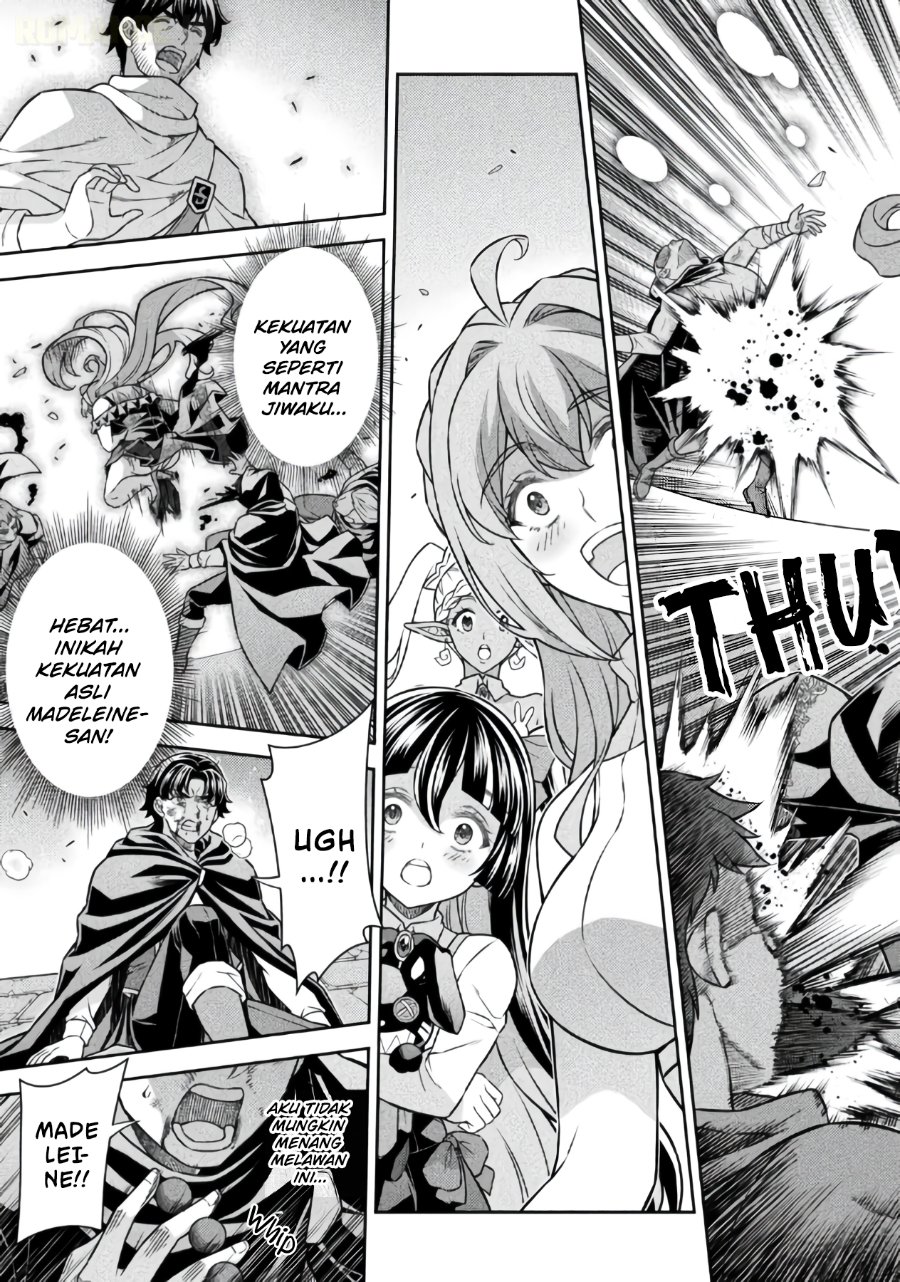 Halaman 21 dari ATM Ojisan - Isekai De Mote-ki Ga Tomaranai! Chapter 22