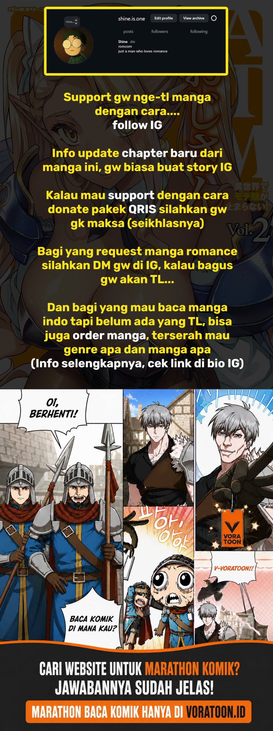 Halaman 23 dari ATM Ojisan - Isekai De Mote-ki Ga Tomaranai! Chapter 24