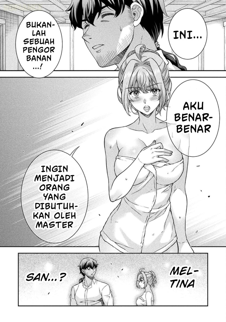 Halaman 11 dari ATM Ojisan - Isekai De Mote-ki Ga Tomaranai! Chapter 3