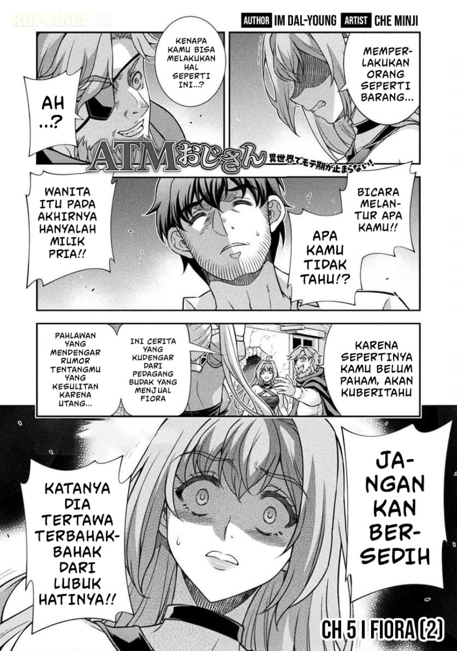 Halaman 2 dari ATM Ojisan - Isekai De Mote-ki Ga Tomaranai! Chapter 5