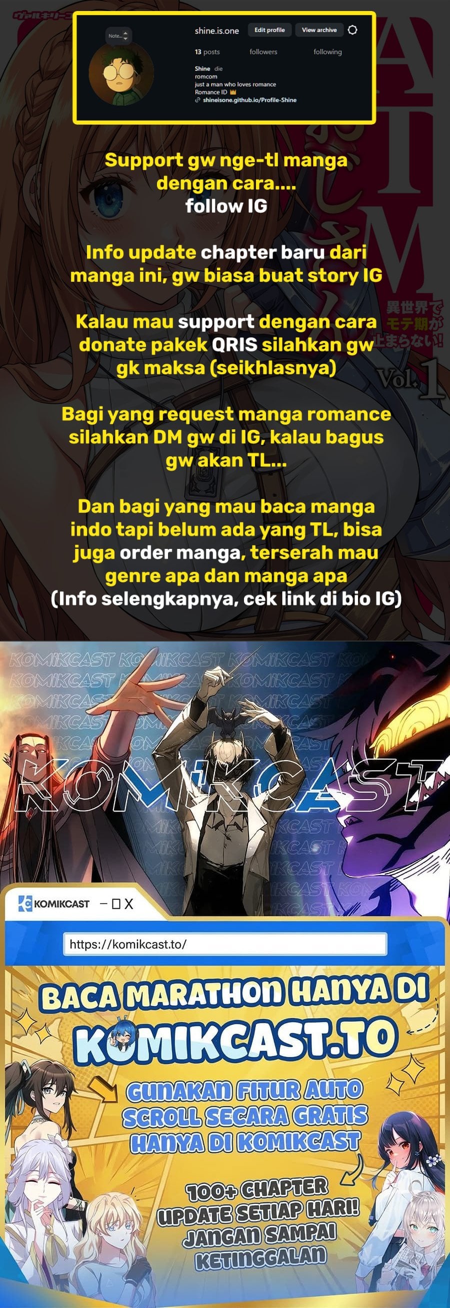 Halaman 21 dari ATM Ojisan - Isekai De Mote-ki Ga Tomaranai! Chapter 6