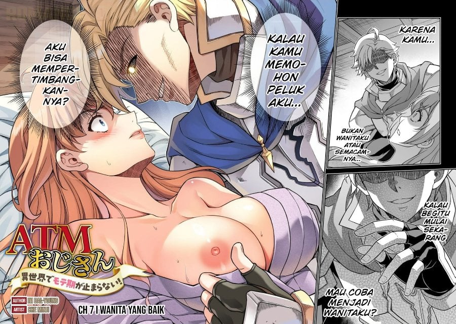 Halaman 5 dari ATM Ojisan - Isekai De Mote-ki Ga Tomaranai! Chapter 7