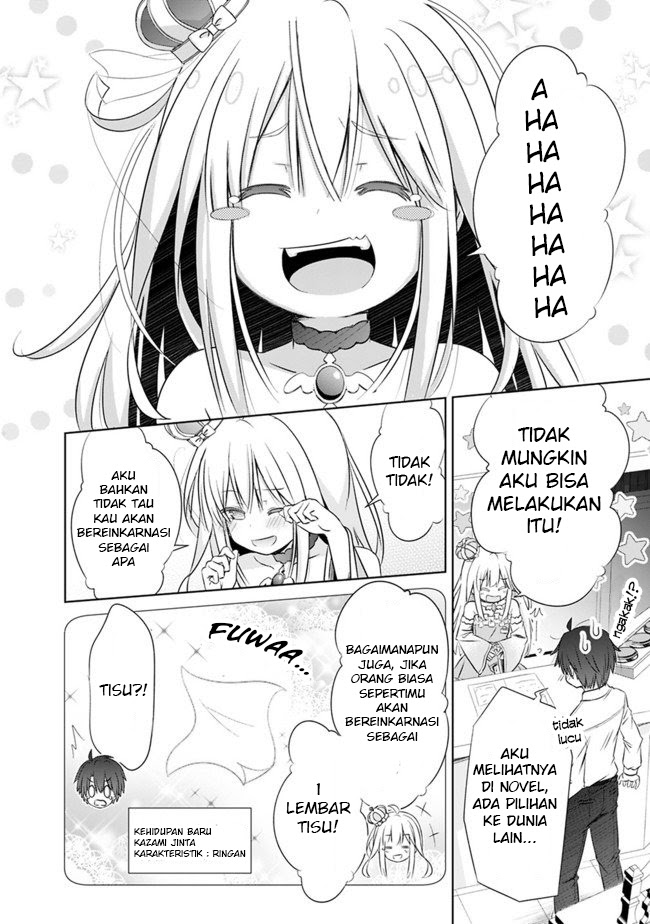 Halaman 15 dari Attouteki Gacha Un de Isekai o Nariagaru! Chapter 1