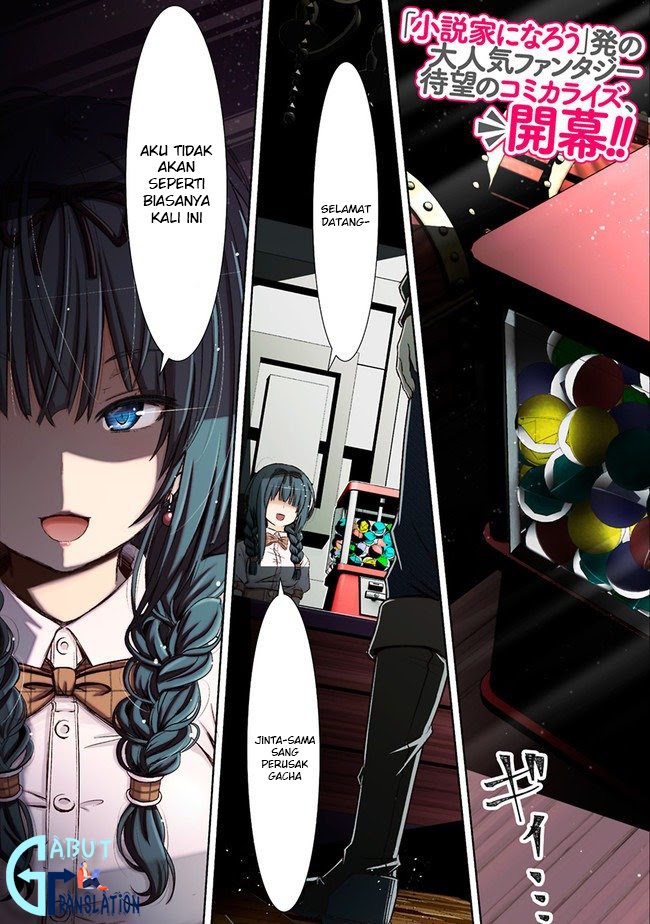 Halaman 2 dari Attouteki Gacha Un de Isekai o Nariagaru! Chapter 1