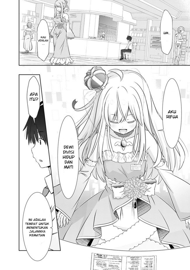Halaman 7 dari Attouteki Gacha Un de Isekai o Nariagaru! Chapter 1
