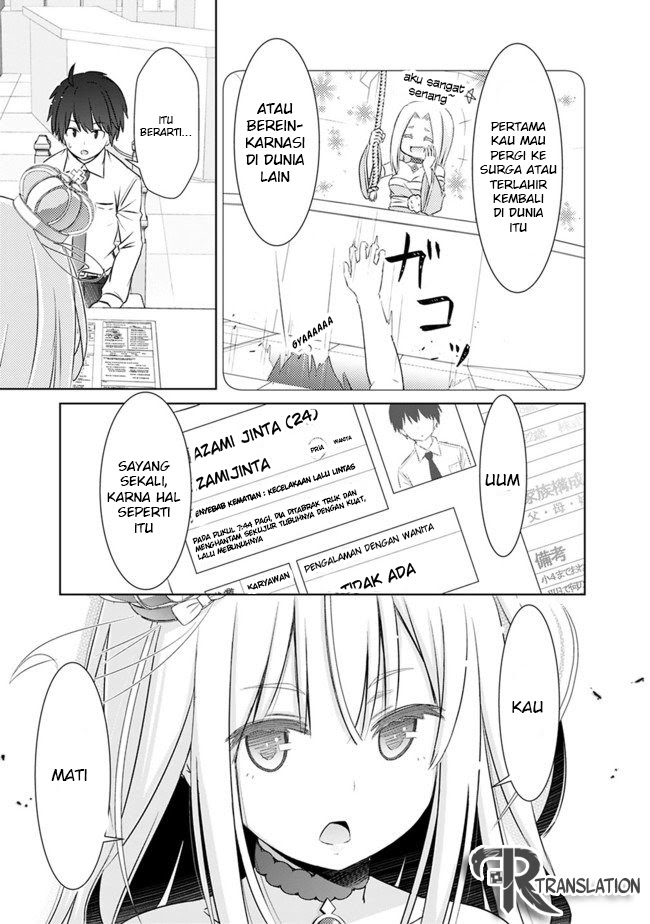 Halaman 8 dari Attouteki Gacha Un de Isekai o Nariagaru! Chapter 1