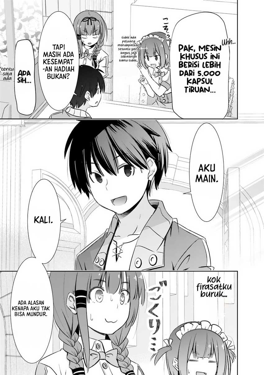 Halaman 10 dari Attouteki Gacha Un de Isekai o Nariagaru! Chapter 10