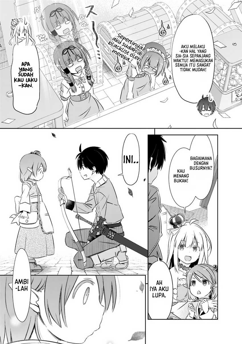 Halaman 12 dari Attouteki Gacha Un de Isekai o Nariagaru! Chapter 10