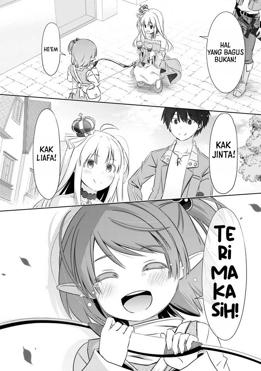 Halaman 14 dari Attouteki Gacha Un de Isekai o Nariagaru! Chapter 10