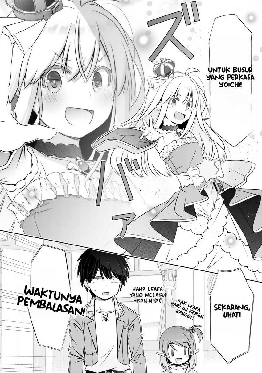Halaman 3 dari Attouteki Gacha Un de Isekai o Nariagaru! Chapter 10