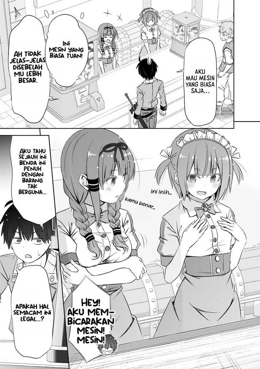 Halaman 8 dari Attouteki Gacha Un de Isekai o Nariagaru! Chapter 10