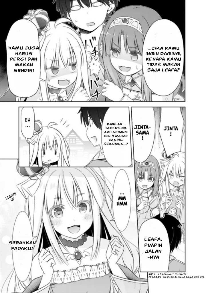 Halaman 12 dari Attouteki Gacha Un de Isekai o Nariagaru! Chapter 13