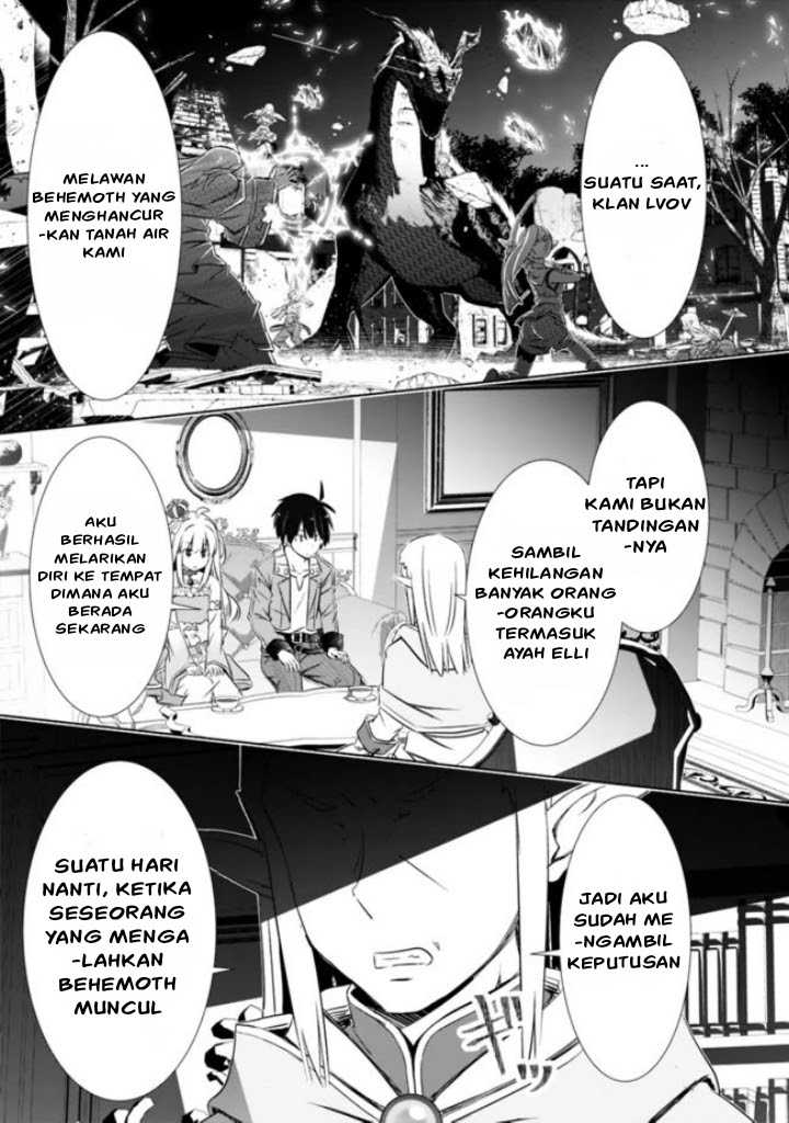 Halaman 2 dari Attouteki Gacha Un de Isekai o Nariagaru! Chapter 13