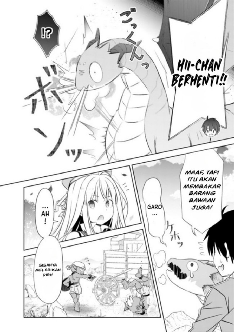 Halaman 15 dari Attouteki Gacha Un de Isekai o Nariagaru! Chapter 16