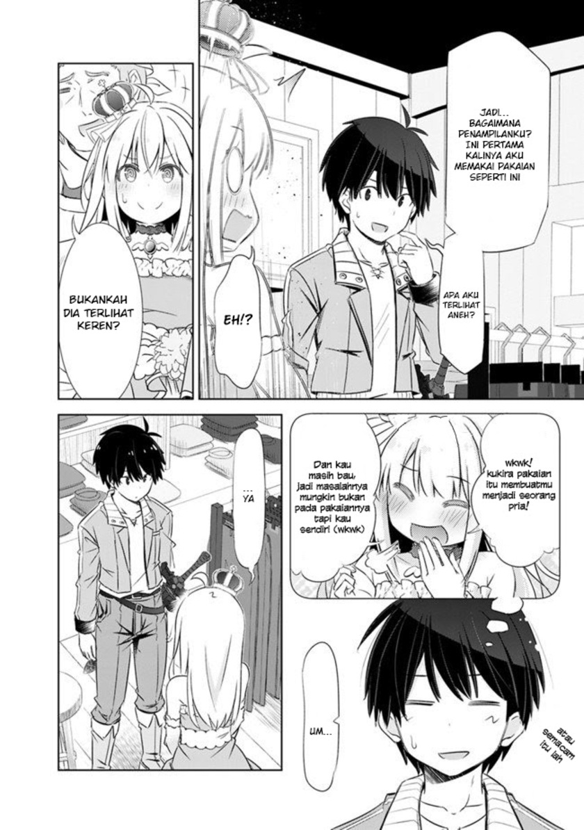 Halaman 24 dari Attouteki Gacha Un de Isekai o Nariagaru! Chapter 5