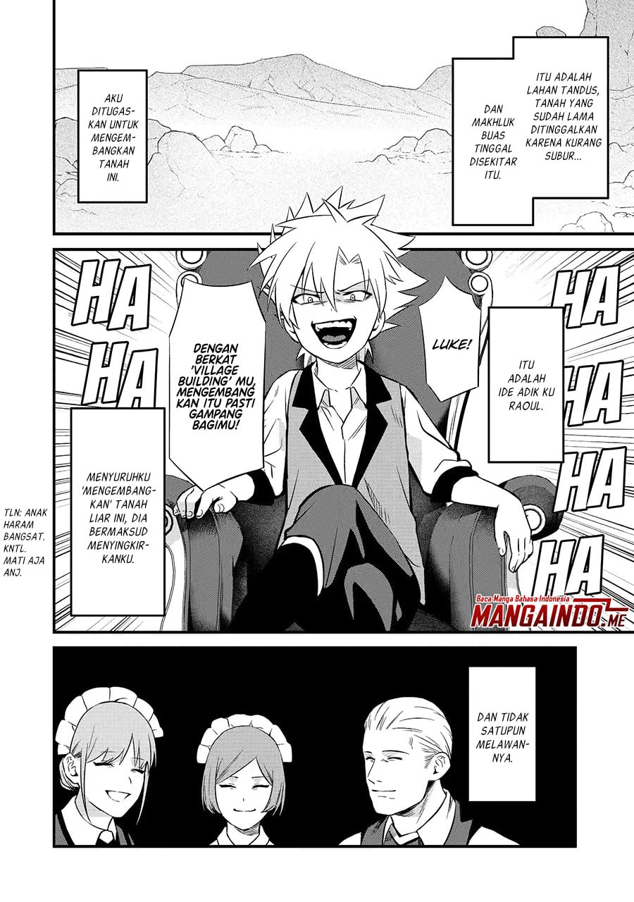 Halaman 2 dari Bannou "Murazukuri" Cheat de Otegaru Slow Life: Mura desuga Nani ka? Chapter 1.2