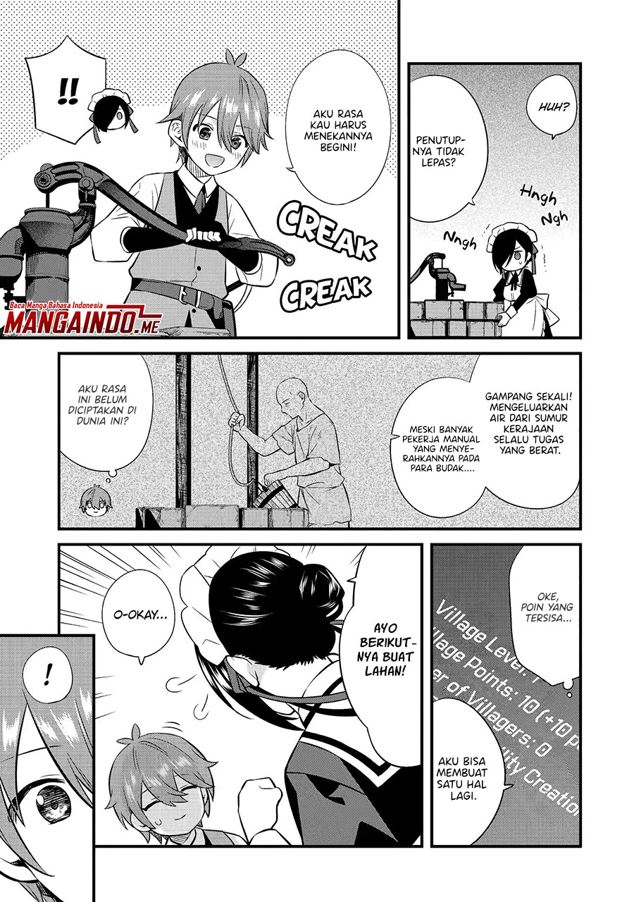 Halaman 6 dari Bannou "Murazukuri" Cheat de Otegaru Slow Life: Mura desuga Nani ka? Chapter 1.3