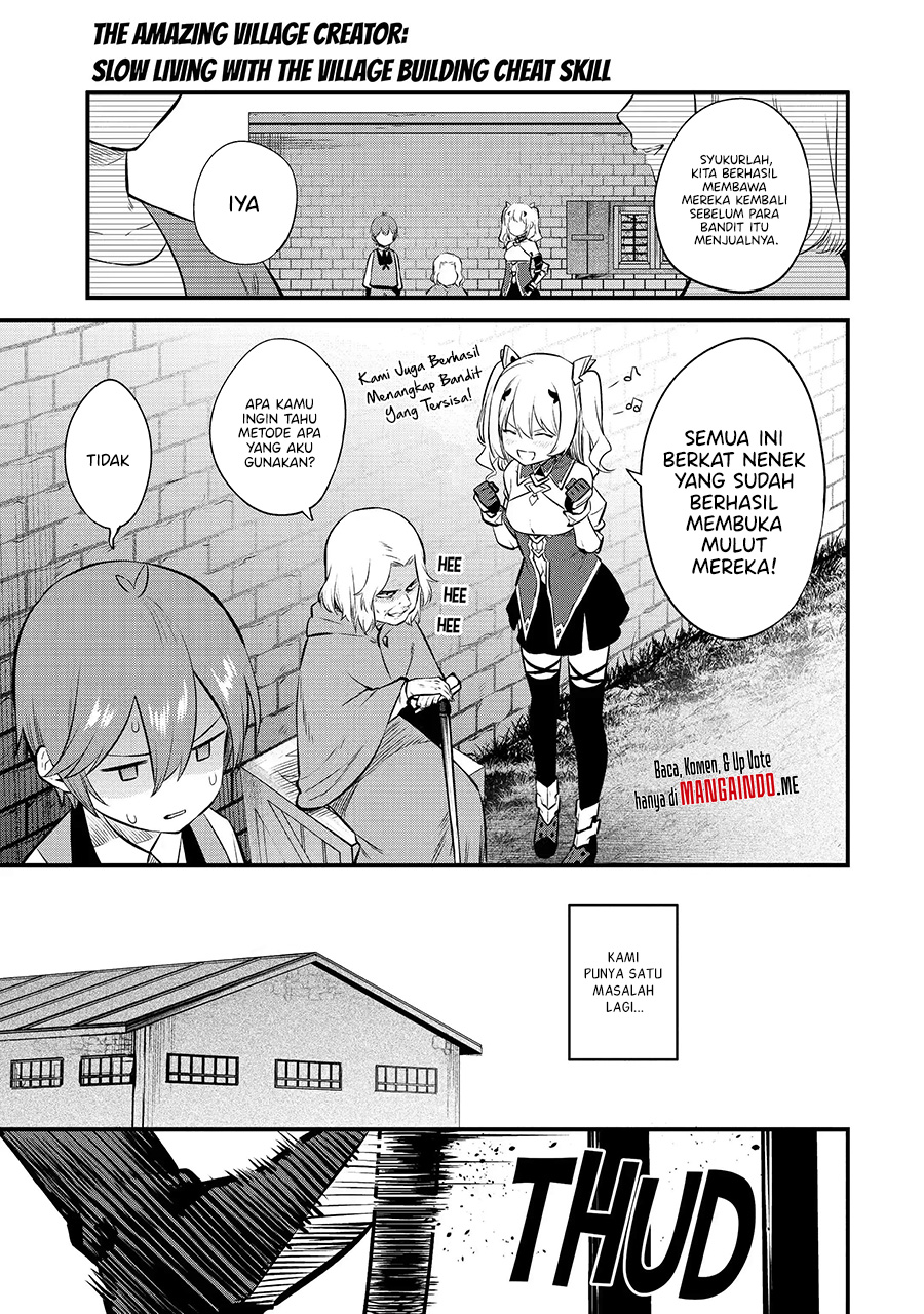 Halaman 15 dari Bannou "Murazukuri" Cheat de Otegaru Slow Life: Mura desuga Nani ka? Chapter 12