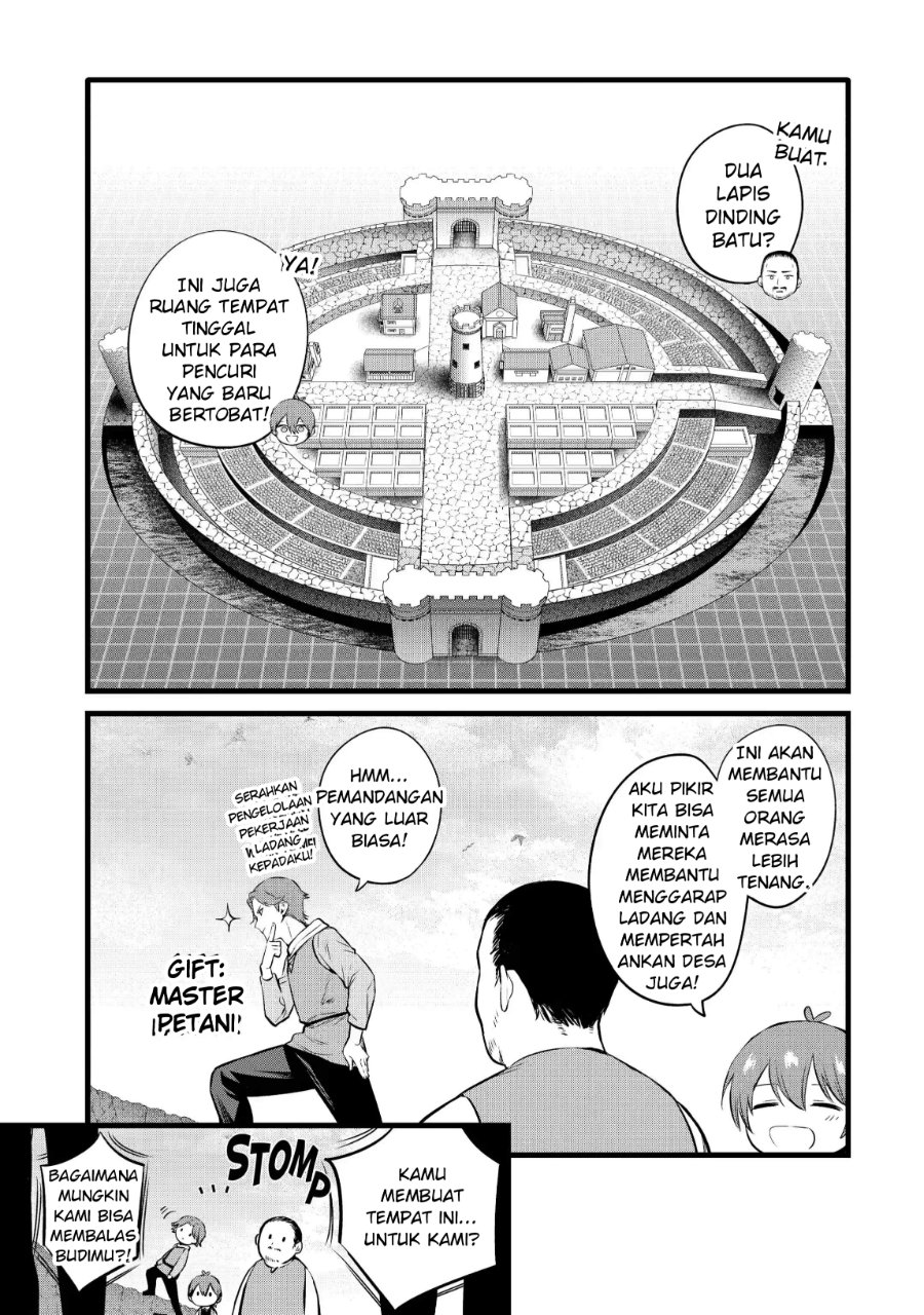 Halaman 3 dari Bannou "Murazukuri" Cheat de Otegaru Slow Life: Mura desuga Nani ka? Chapter 17
