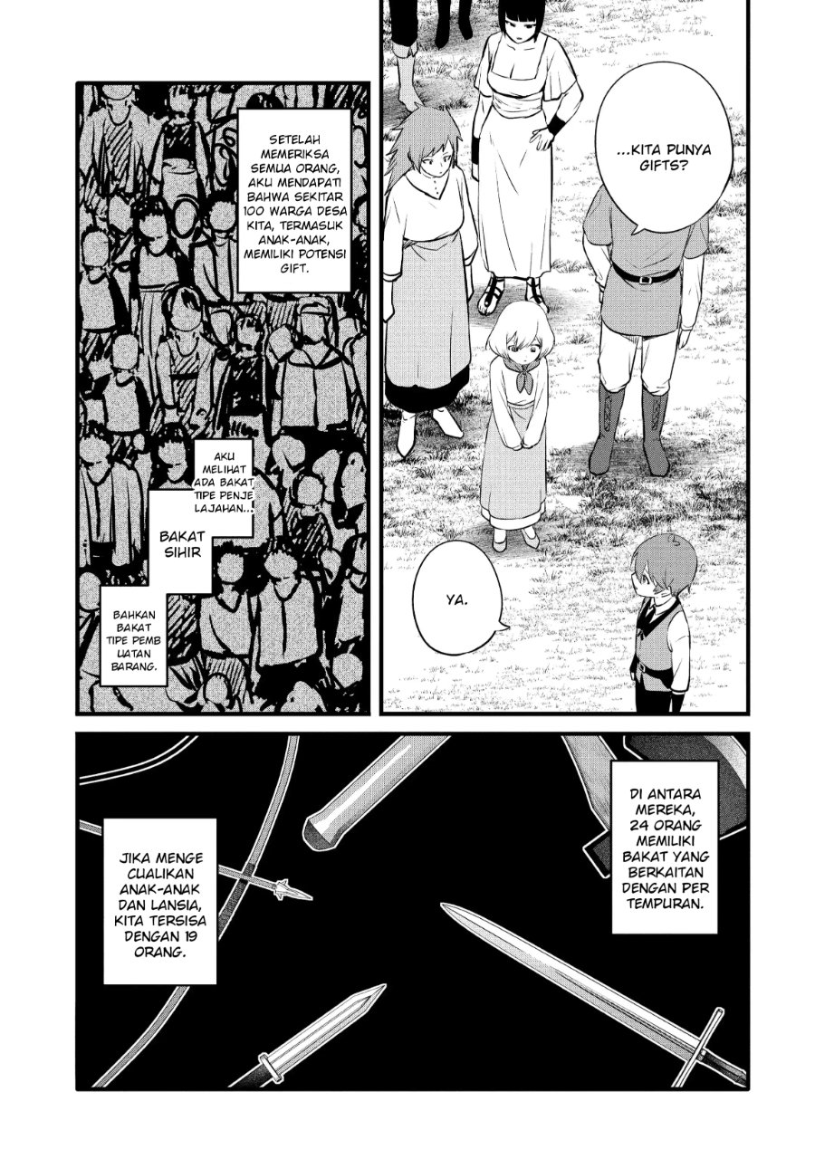Halaman 5 dari Bannou "Murazukuri" Cheat de Otegaru Slow Life: Mura desuga Nani ka? Chapter 19