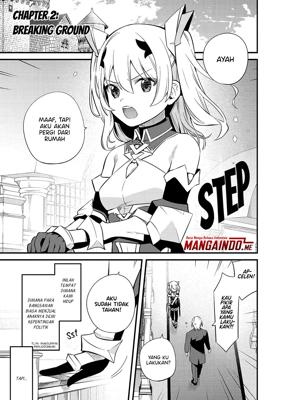 Halaman 2 dari Bannou "Murazukuri" Cheat de Otegaru Slow Life: Mura desuga Nani ka? Chapter 2.1