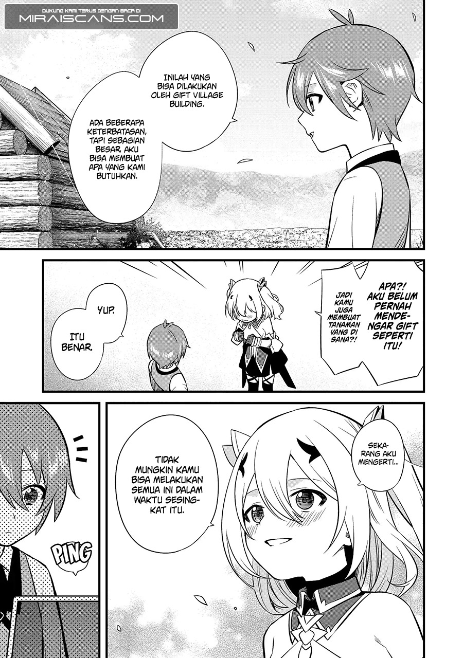 Halaman 8 dari Bannou "Murazukuri" Cheat de Otegaru Slow Life: Mura desuga Nani ka? Chapter 3.1