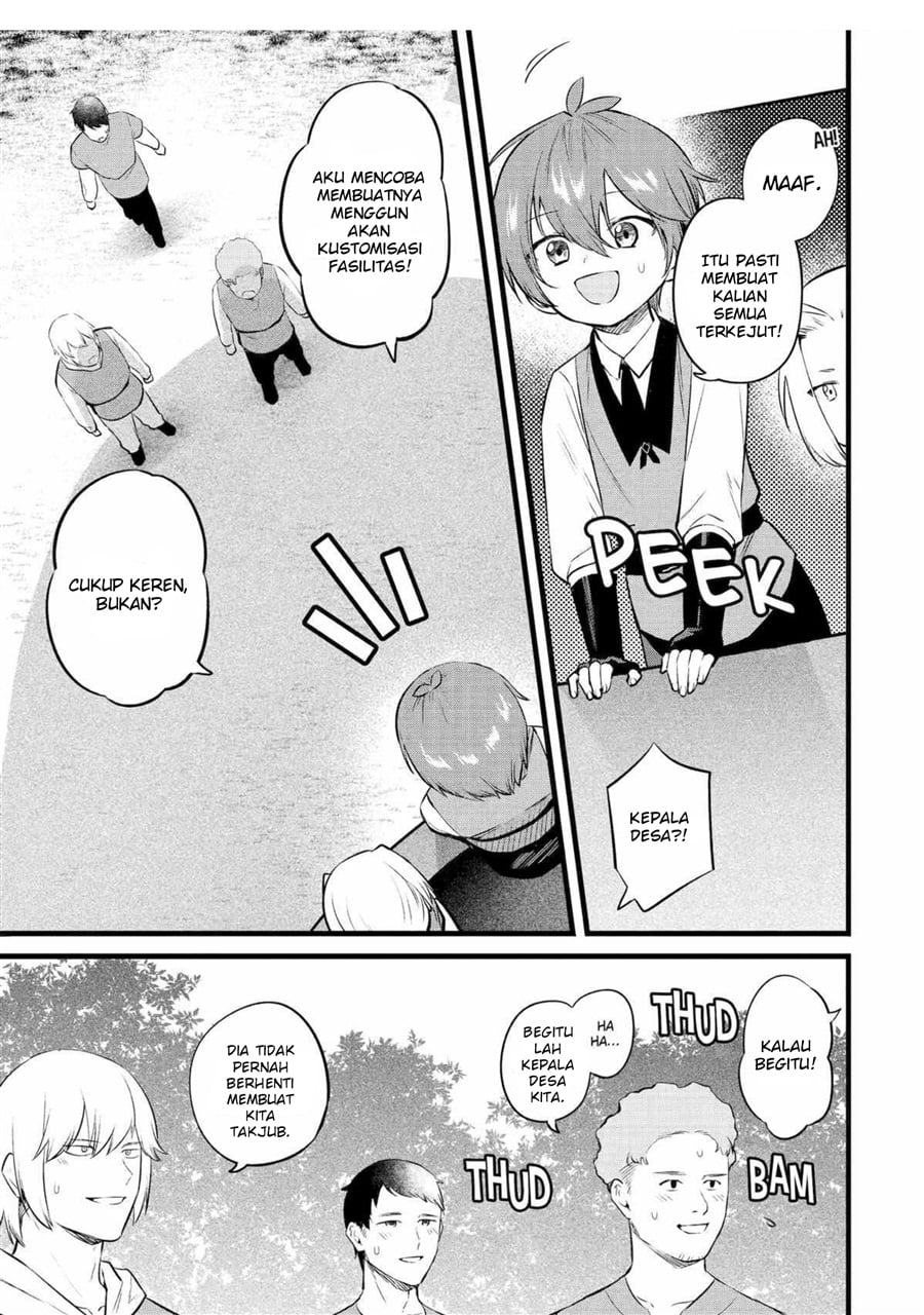 Halaman 5 dari Bannou "Murazukuri" Cheat de Otegaru Slow Life: Mura desuga Nani ka? Chapter 32