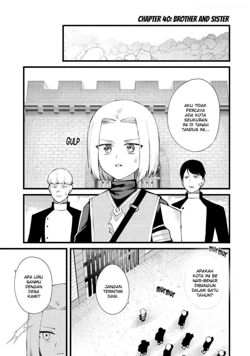 Halaman 1 dari Bannou "Murazukuri" Cheat de Otegaru Slow Life: Mura desuga Nani ka? Chapter 40