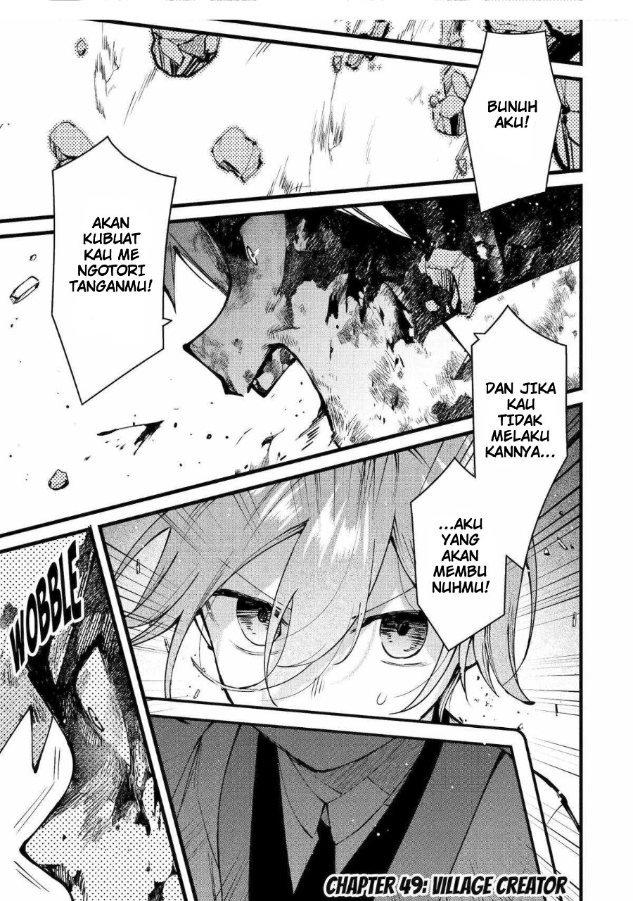 Halaman 1 dari Bannou "Murazukuri" Cheat de Otegaru Slow Life: Mura desuga Nani ka? Chapter 49