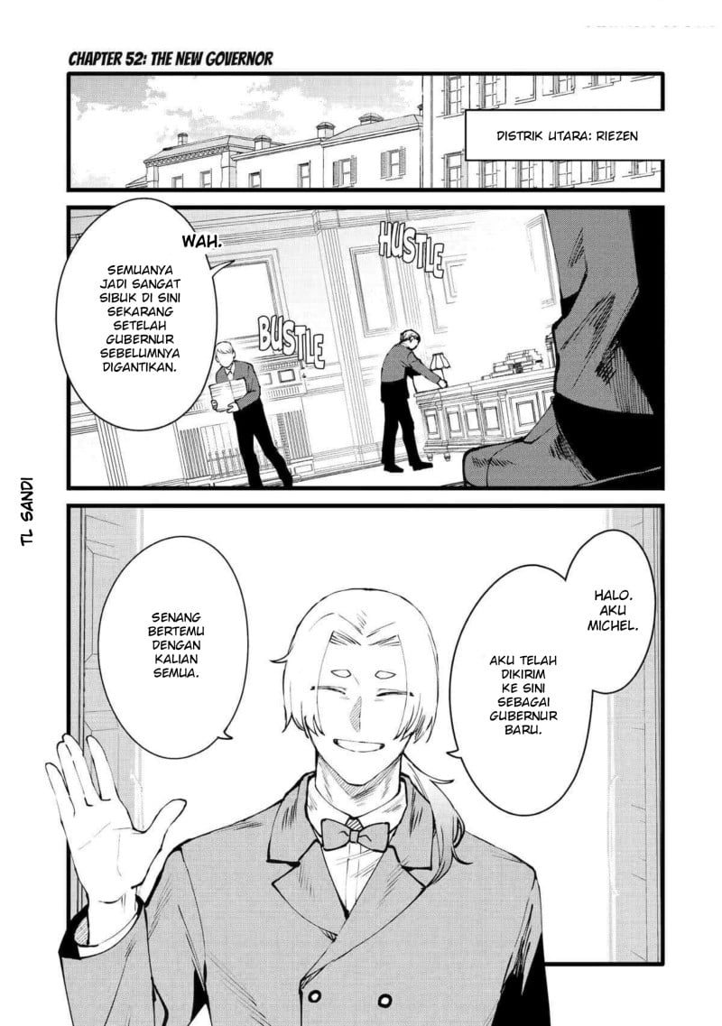 Halaman 1 dari Bannou "Murazukuri" Cheat de Otegaru Slow Life: Mura desuga Nani ka? Chapter 52