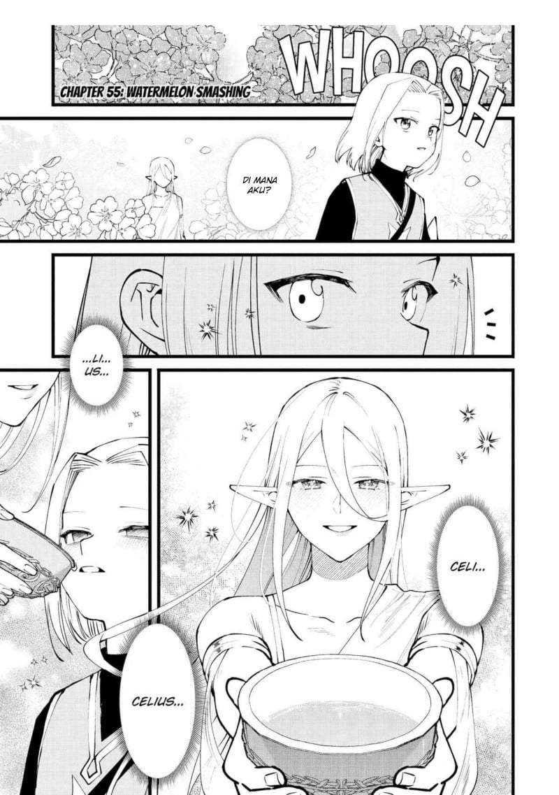 Halaman 1 dari Bannou "Murazukuri" Cheat de Otegaru Slow Life: Mura desuga Nani ka? Chapter 55