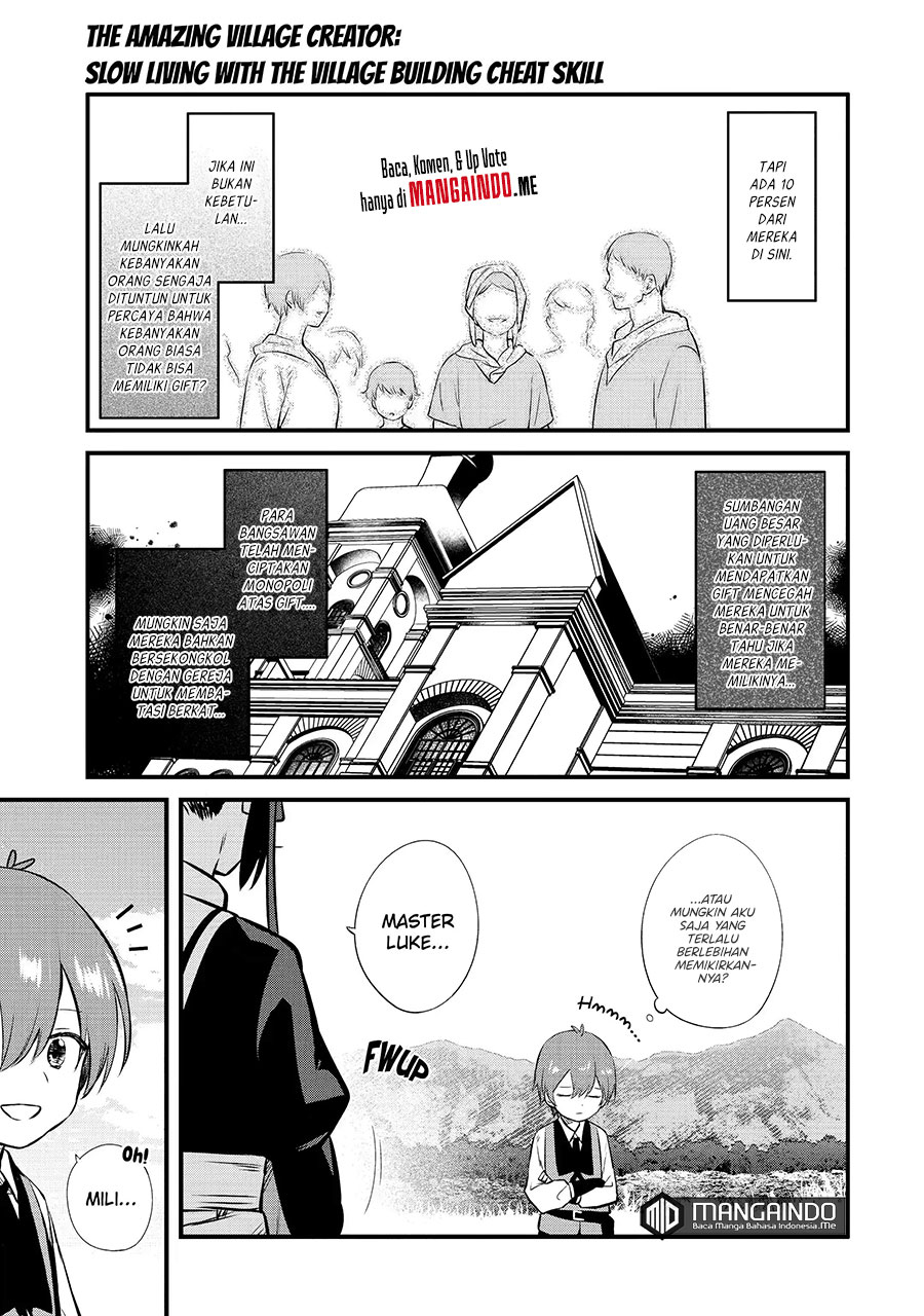 Halaman 16 dari Bannou "Murazukuri" Cheat de Otegaru Slow Life: Mura desuga Nani ka? Chapter 6