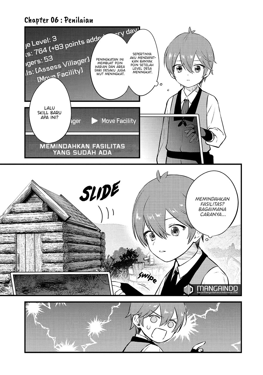 Halaman 2 dari Bannou "Murazukuri" Cheat de Otegaru Slow Life: Mura desuga Nani ka? Chapter 6