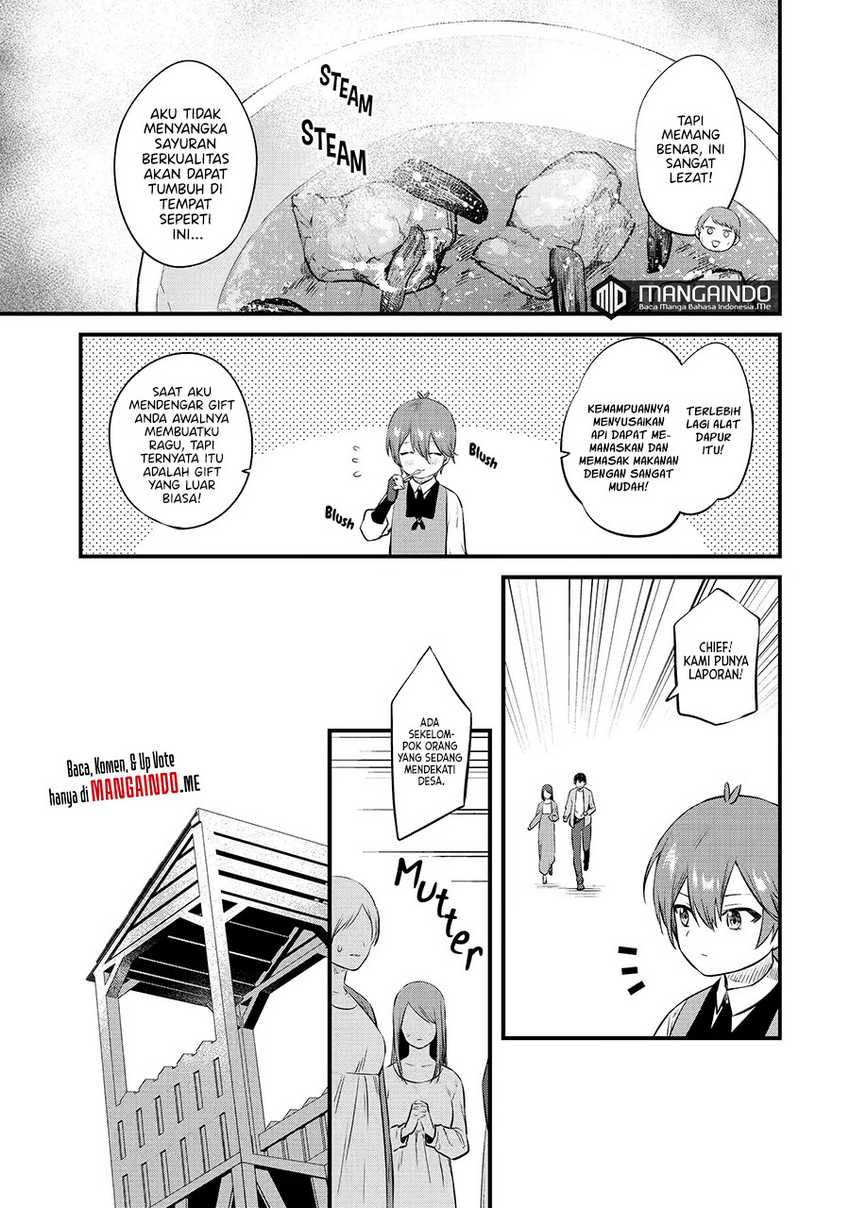 Halaman 10 dari Bannou "Murazukuri" Cheat de Otegaru Slow Life: Mura desuga Nani ka? Chapter 7