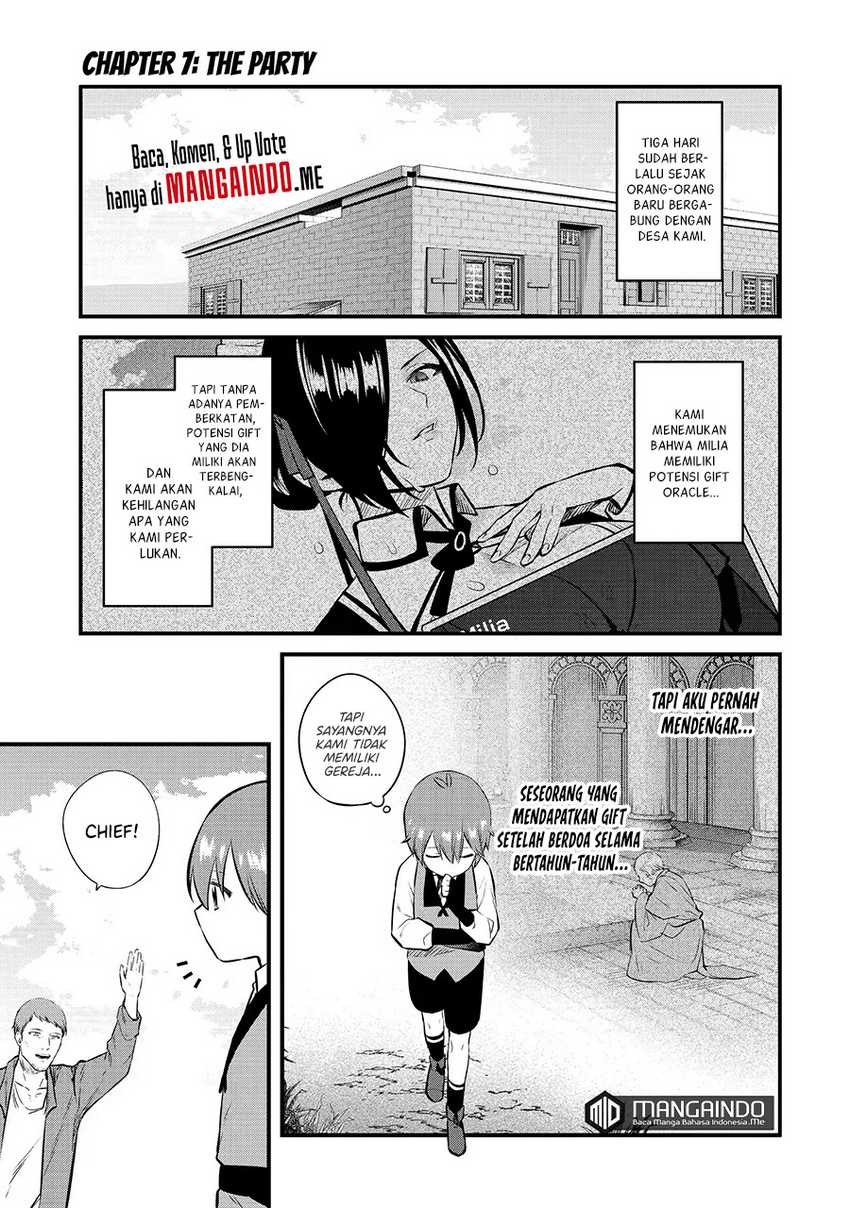 Halaman 2 dari Bannou "Murazukuri" Cheat de Otegaru Slow Life: Mura desuga Nani ka? Chapter 7