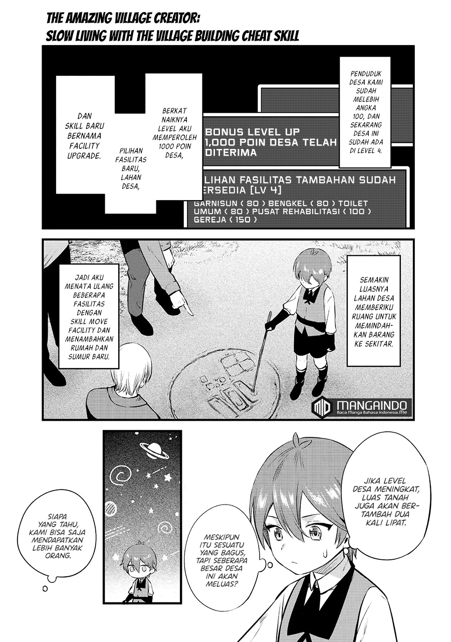Halaman 12 dari Bannou "Murazukuri" Cheat de Otegaru Slow Life: Mura desuga Nani ka? Chapter 8