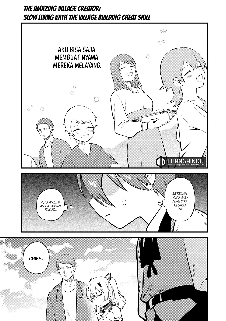 Halaman 4 dari Bannou "Murazukuri" Cheat de Otegaru Slow Life: Mura desuga Nani ka? Chapter 8