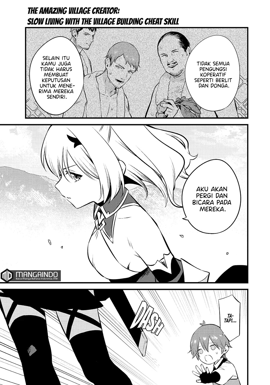 Halaman 6 dari Bannou "Murazukuri" Cheat de Otegaru Slow Life: Mura desuga Nani ka? Chapter 8
