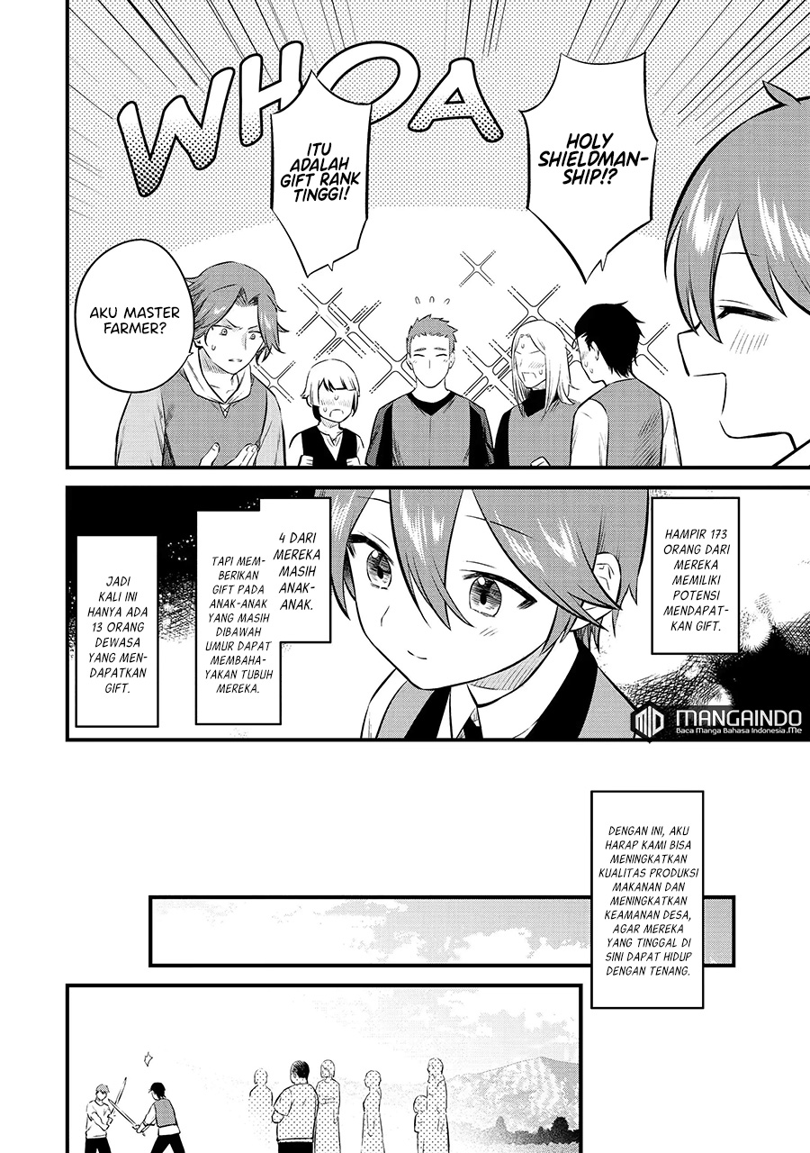 Halaman 11 dari Bannou "Murazukuri" Cheat de Otegaru Slow Life: Mura desuga Nani ka? Chapter 9