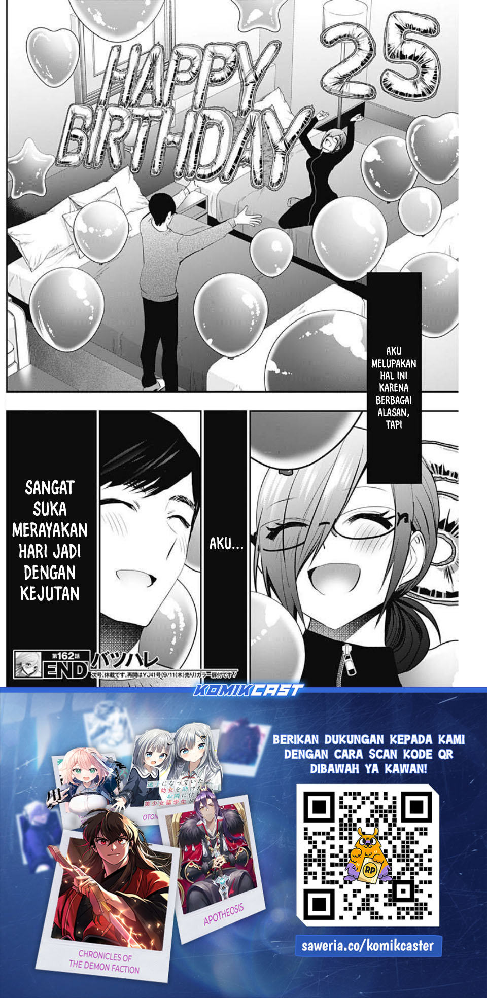 Batsu Harem chapter 162 halaman 12