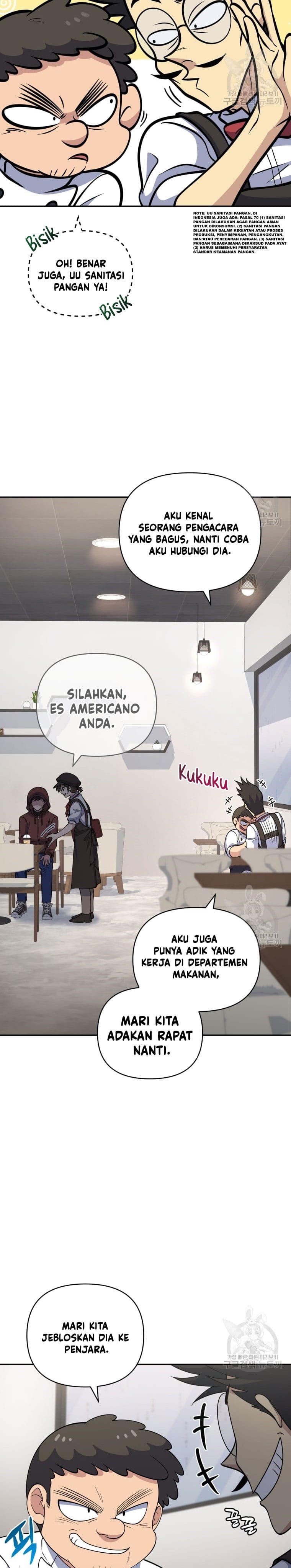 Halaman 17 dari Bizzare Restaurant Chapter 25