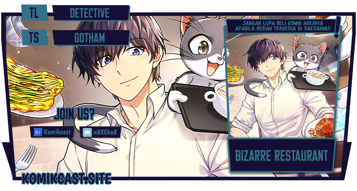 Halaman 1 dari Bizzare Restaurant Chapter 29