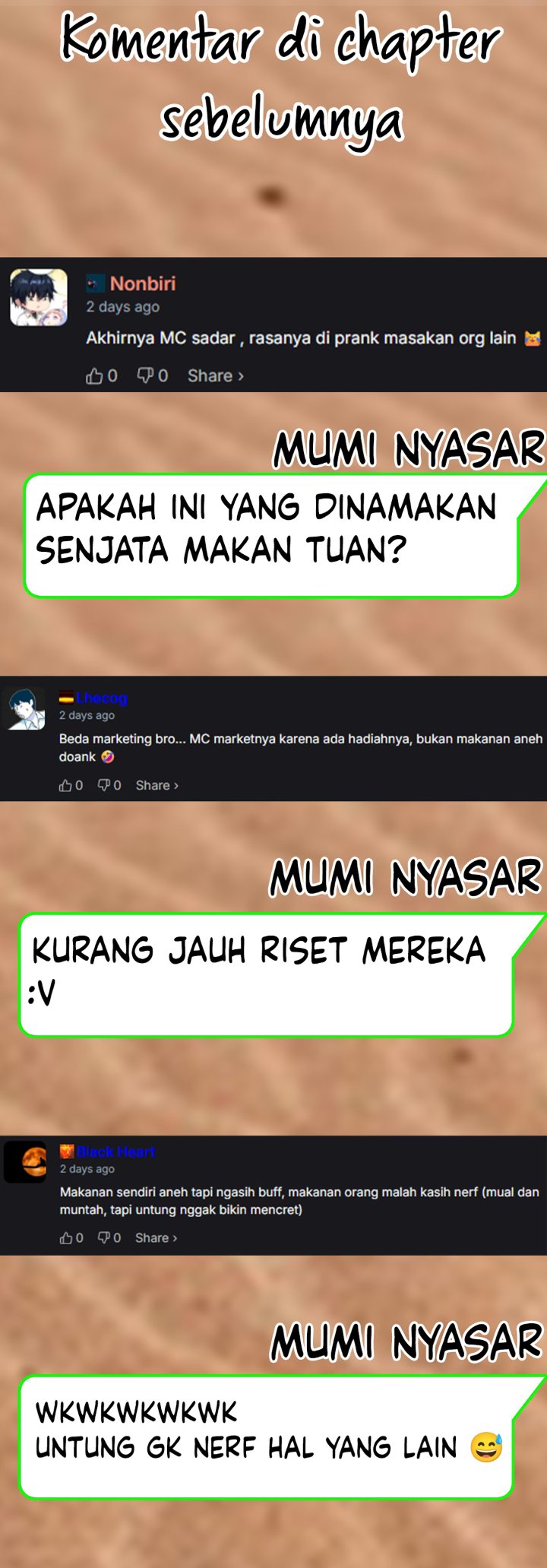 Halaman 50 dari Bizzare Restaurant Chapter 95