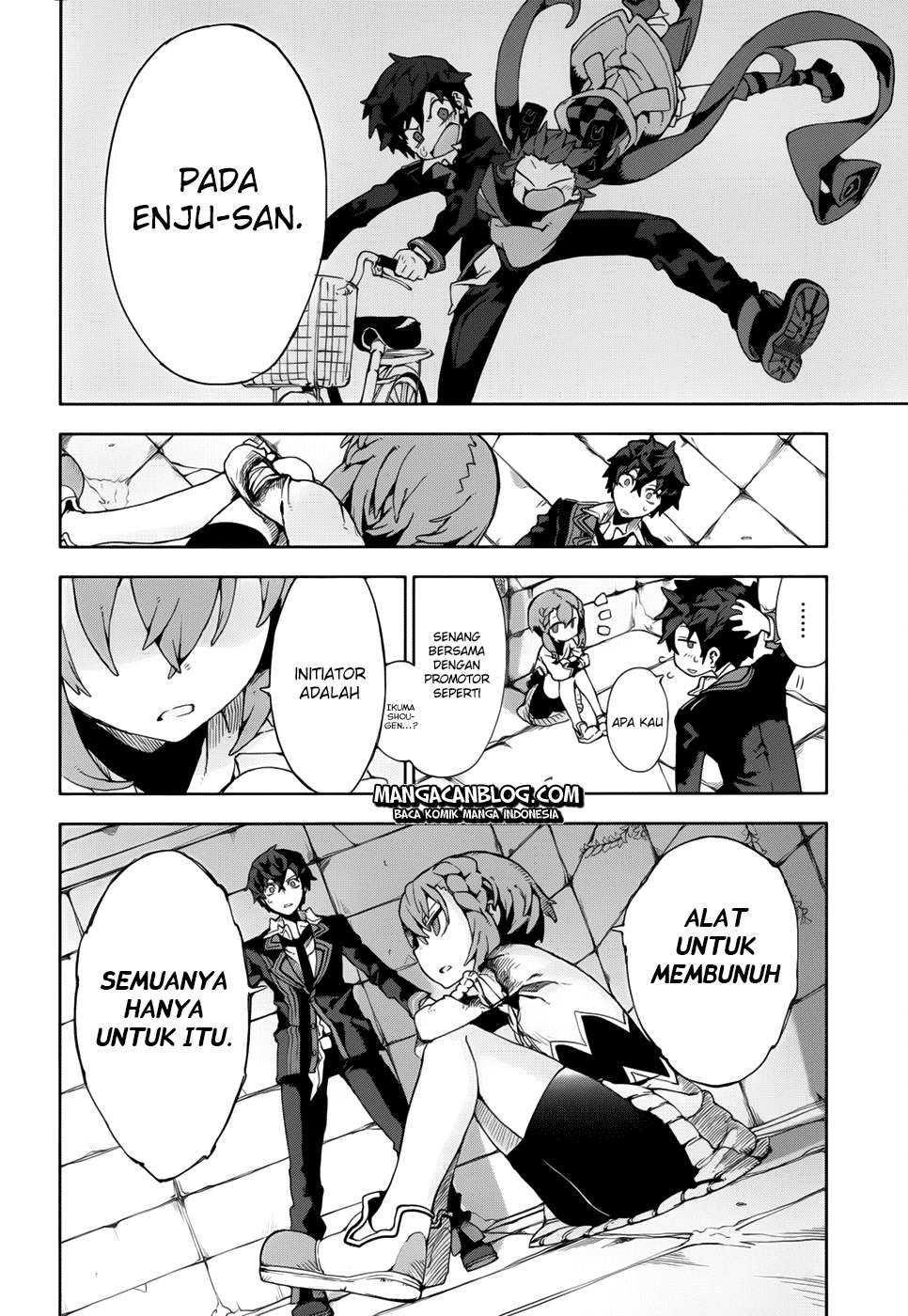 Halaman 13 dari Black Bullet Chapter 11