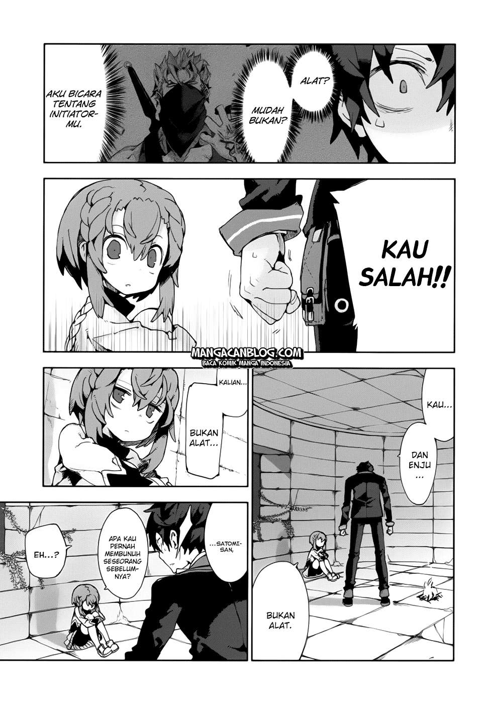 Halaman 14 dari Black Bullet Chapter 11