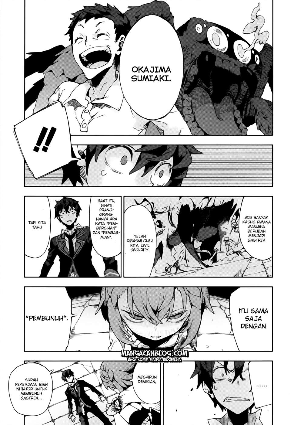 Halaman 16 dari Black Bullet Chapter 11