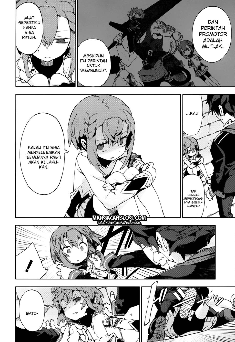 Halaman 17 dari Black Bullet Chapter 11