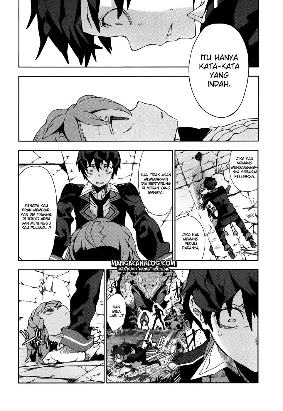 Halaman 19 dari Black Bullet Chapter 11