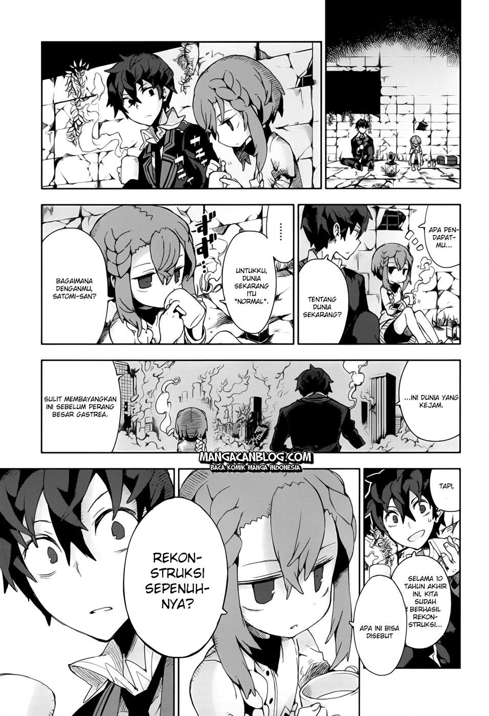Halaman 22 dari Black Bullet Chapter 11