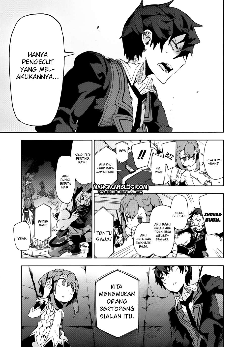 Halaman 25 dari Black Bullet Chapter 11